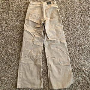 h&m wide leg till pants